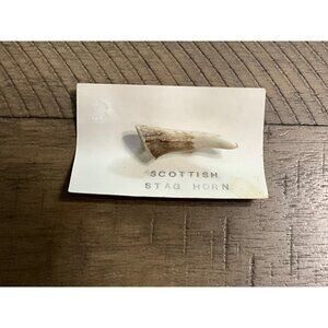 Real Stag Horn Tip Scottish Traditional Celtic Kilt Pin